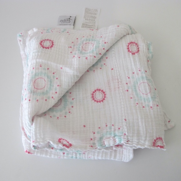 aden + anais Other - Aden + Anais Swaddle blanket for babies, newborn 36" x 40"  EUC